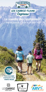 Navettes Les Carroz Flaine express 2025
