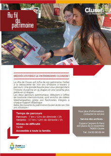 Au fil du patrimoine de Cluses